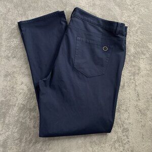 G/Fore Golf Pants Mens 40x30” 5 Pocket Straight Leg Navy Stretch Performance